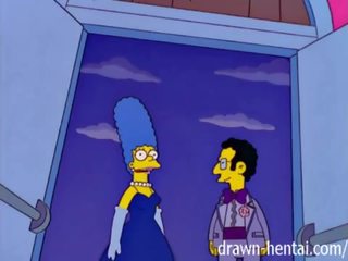 Simpsons x oceniono wideo - marge i artie afterparty
